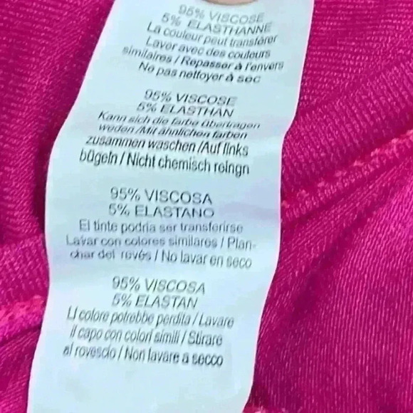 PrettyLittleThing Basic Hot Pink One Shoulder Strappy Crop Top - Picture 10 of 11